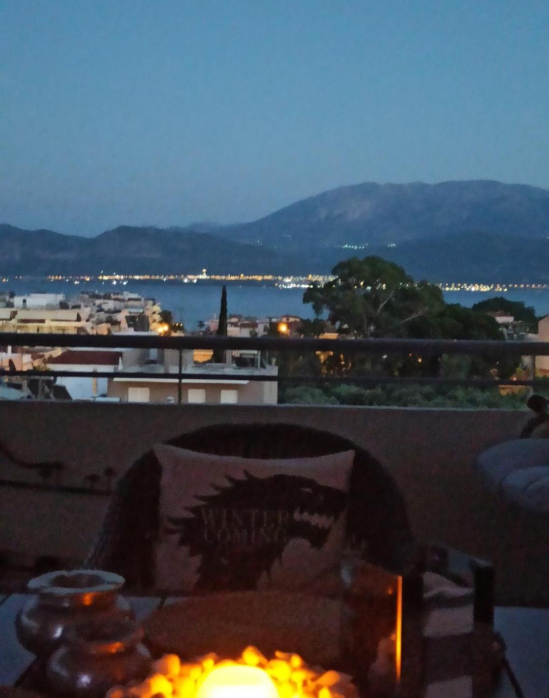 Apartmán Penthouse Nafpaktos Exteriér fotografie